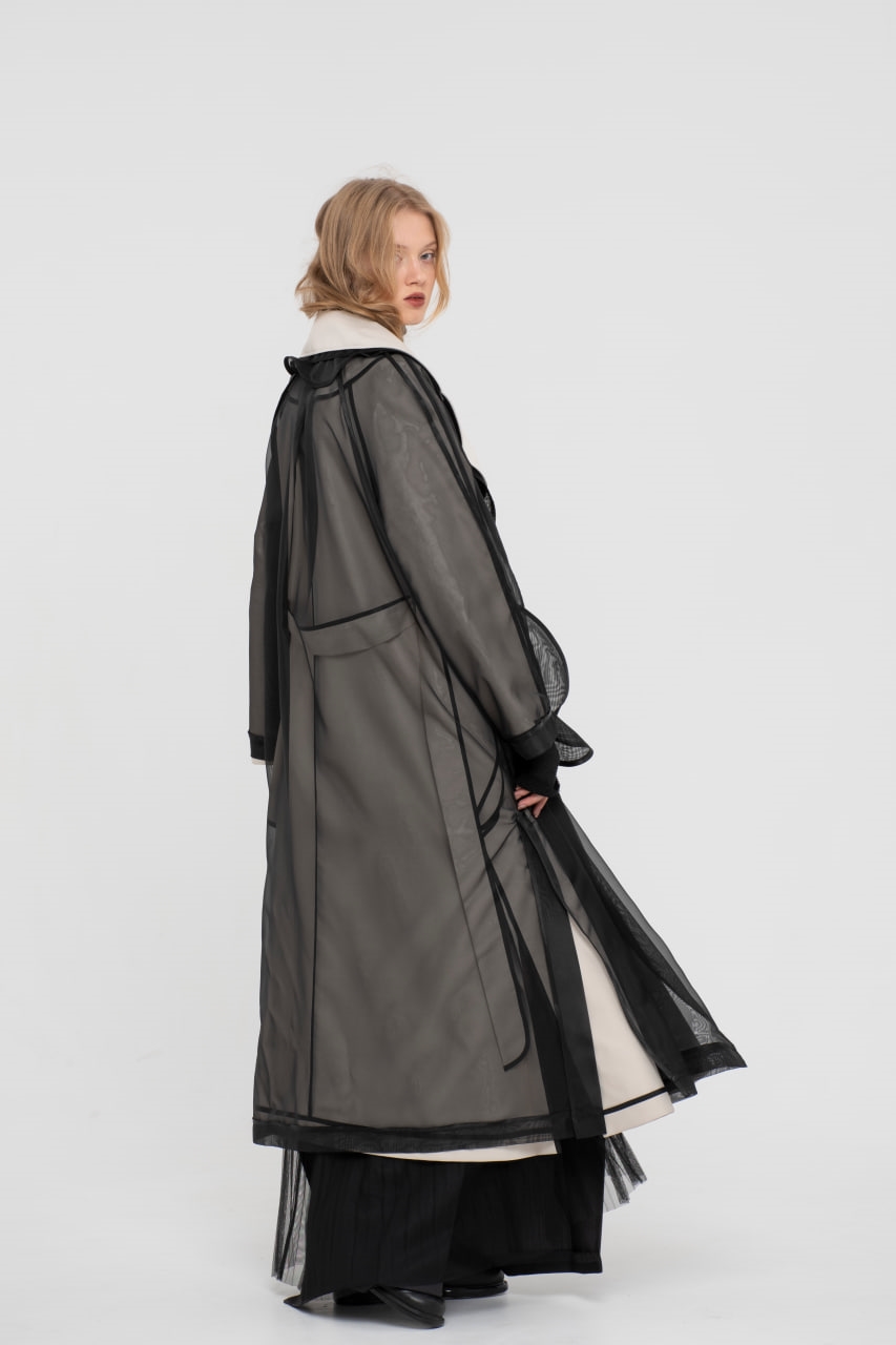 Sharuk apparel — Тренч из органзы