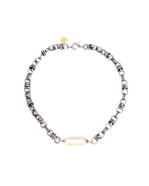 Колье Black & gold - фото 249050