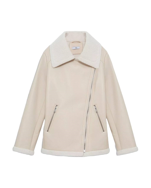 Дубленка из экокожи - фото 276009