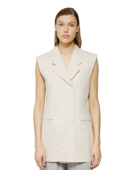 Жилет однобортный - фото 315660