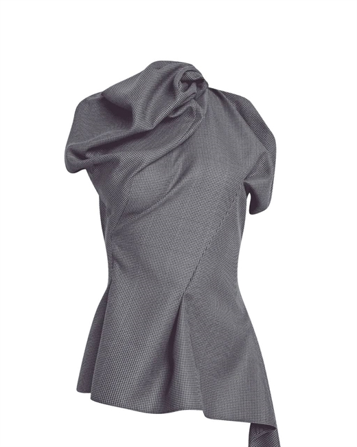 Топ асимметричный - фото 319956