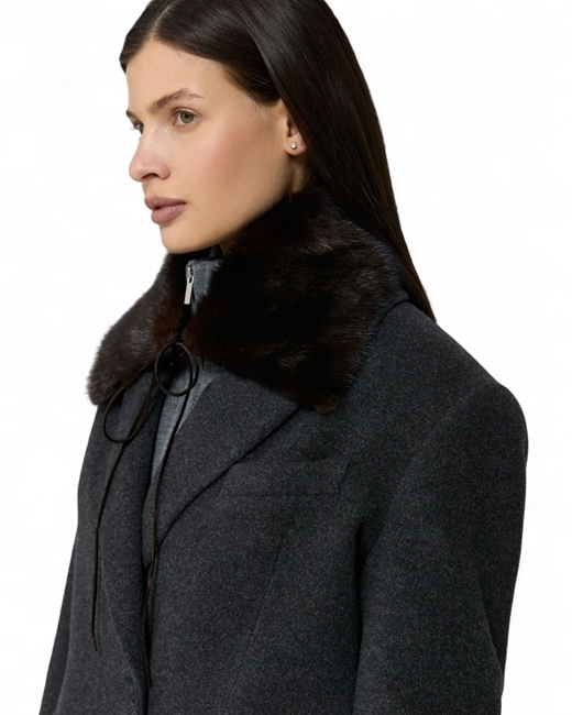 Воротник из винтажного меха - фото 320938