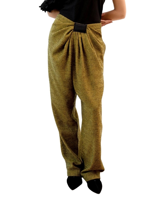 Брюки с драпировкой - фото 321113