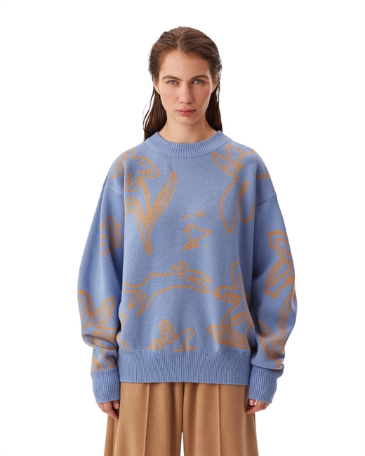 Джемпер Magic flowers - фото 322608