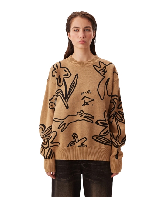 Джемпер Magic flowers - фото 322612