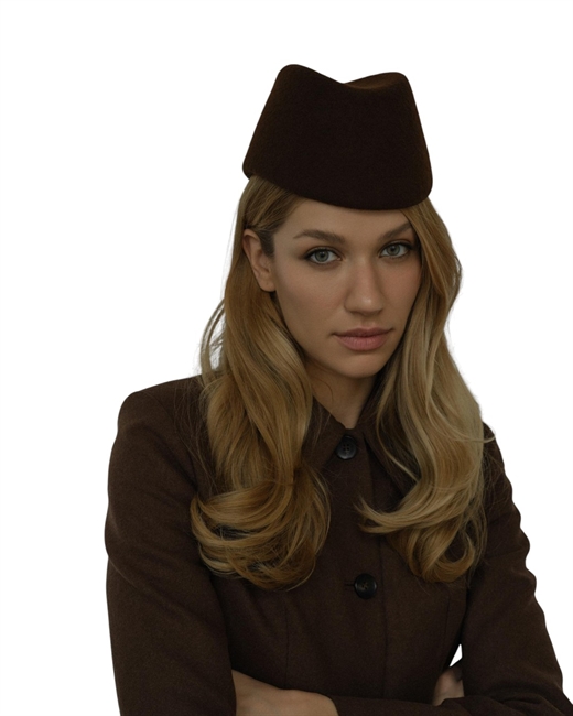 Пилотка из шерсти - фото 322688