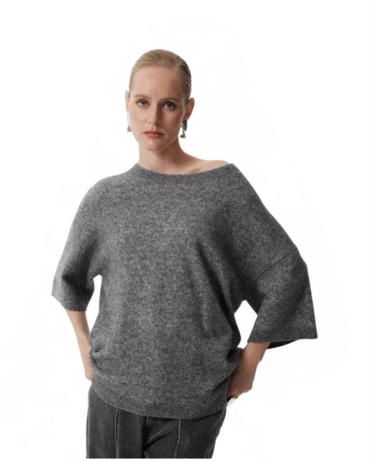 Джемпер силуэта оверсайз - фото 322748