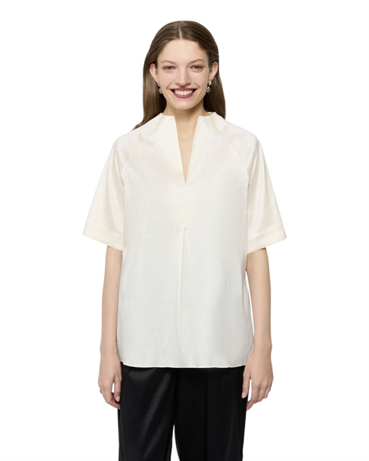 Блуза из тафты - фото 323101