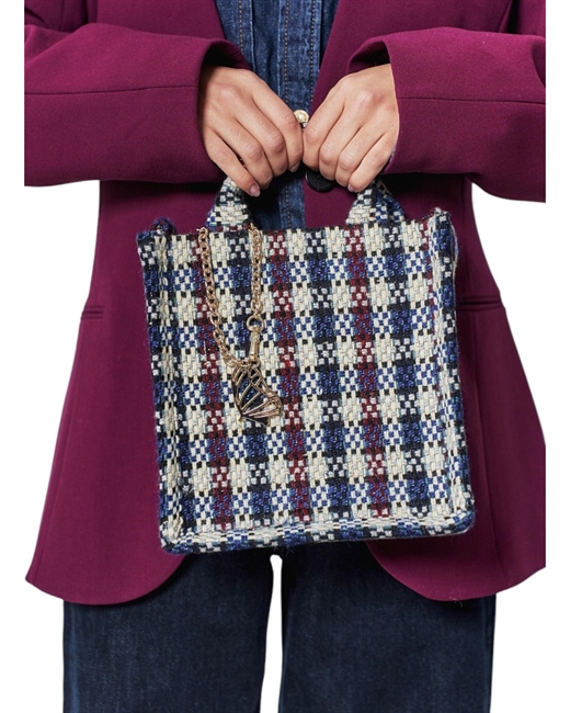 Сумка-тоут из твида - фото 323561