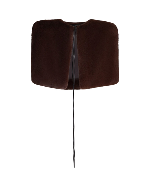 Кейп из эко меха - фото 323964