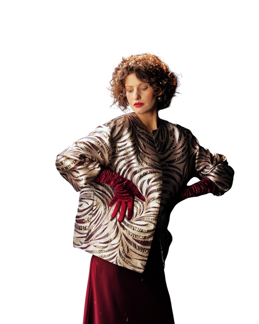 Жакет из парчи - фото 324166