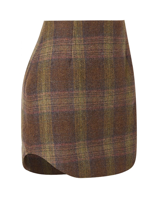 Юбка мини из шерсти - фото 324357