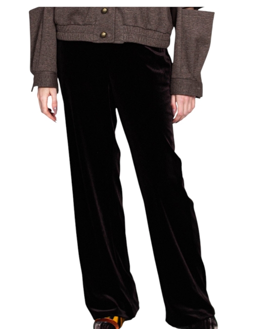 Брюки бархатные - фото 324778