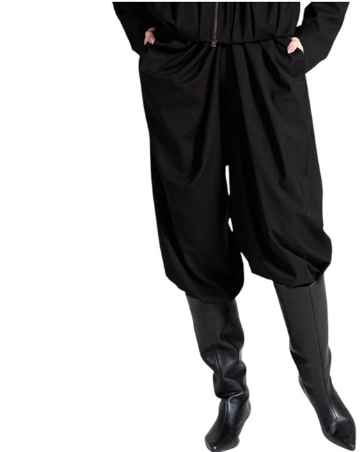 Брюки со сборкой - фото 324787