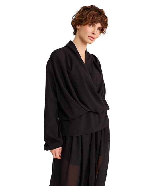 Блуза из креп-шифона - фото 325162