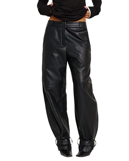 Брюки из эко кожи - фото 325180