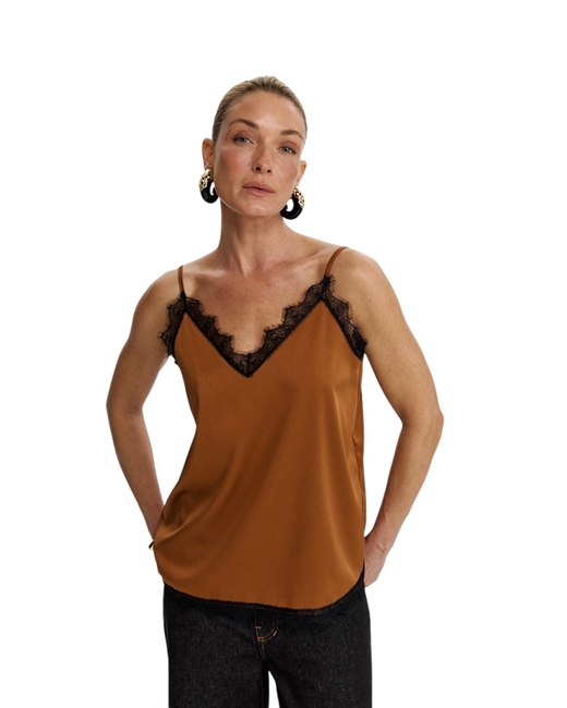 Топ с кружевом - фото 325227