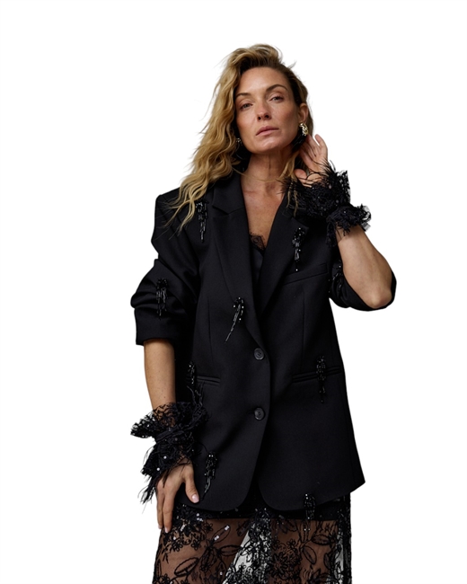 Манжеты с перьями - фото 325232