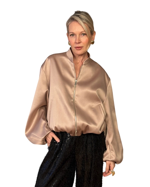 Бомбер на молнии - фото 325243