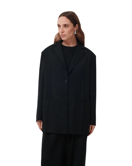 Пиджак из костюмной ткани - фото 325556