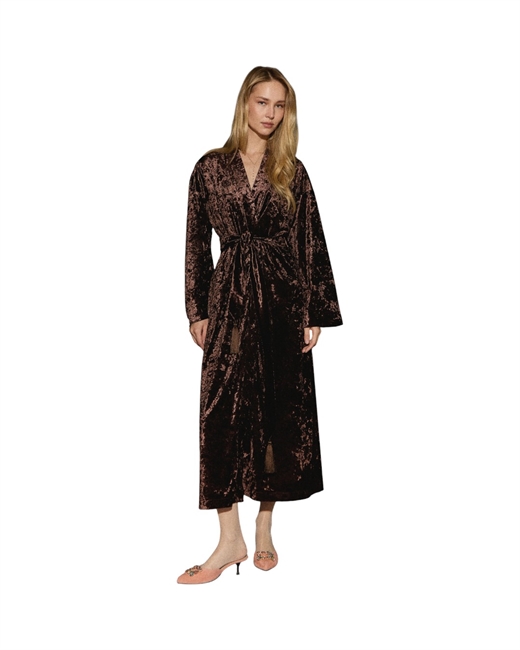 Халат бархатный на подкладке - фото 326106