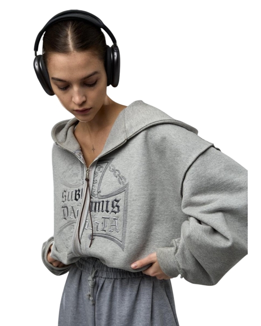 Худи с вышивкой X one - фото 326187