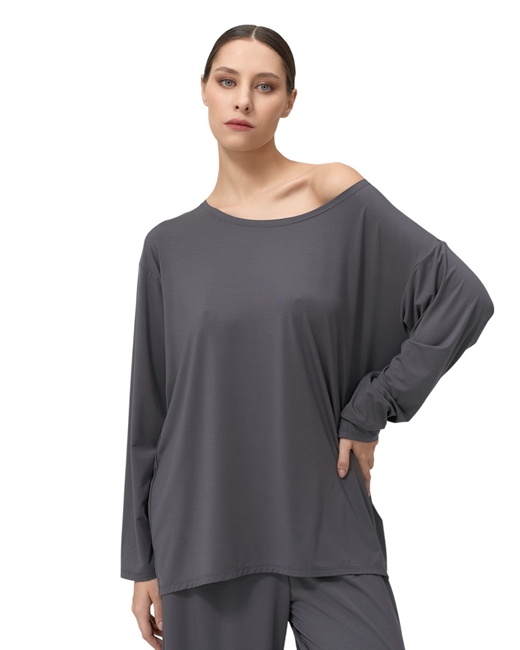 Лонгслив из модала - фото 326239