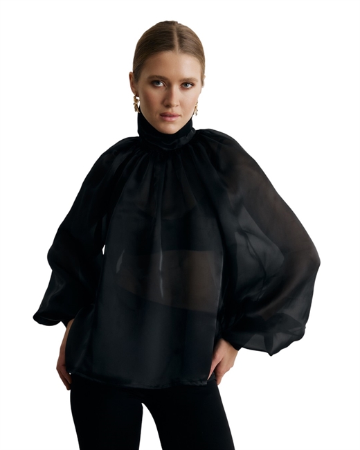 Блуза из органзы - фото 326275