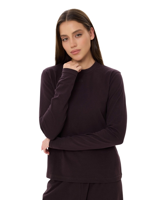 Лонгслив с peach-эффектом - фото 326489