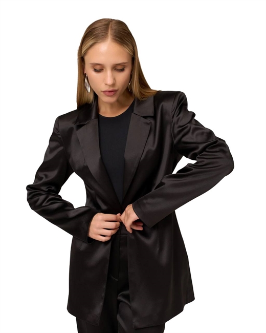 Жакет атласный - фото 326815