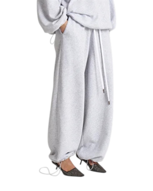 Брюки с эффектом велюра - фото 327381