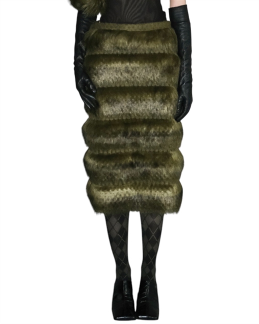 Юбка из эко меха Venus - фото 327881