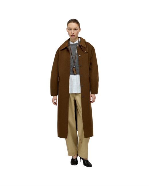 Пальто из шерсти мериноса - фото 328416