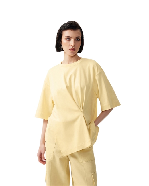 Футболка с защипом - фото 328704