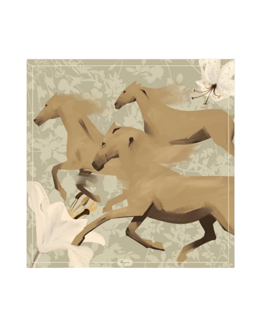 Платок каре ЭЛАН (ELAN) - фото 329087