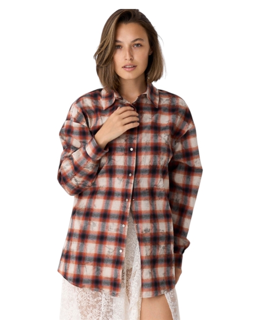 Рубашка в клетку - фото 329563