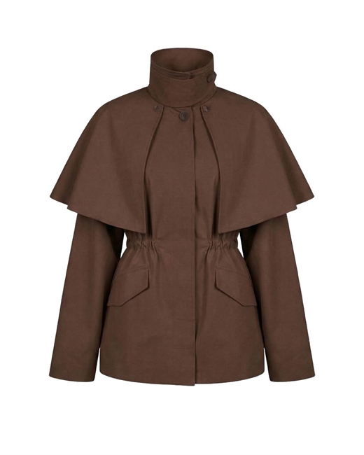 Тренч со съемным кейпом - фото 329668