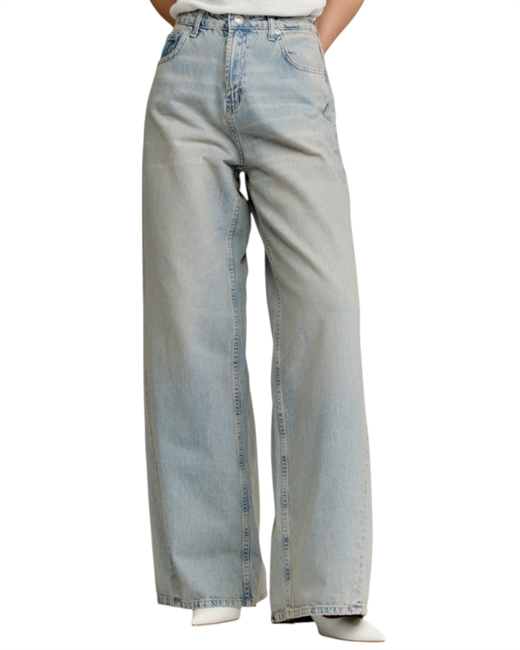 Джинсы широкие - фото 329883