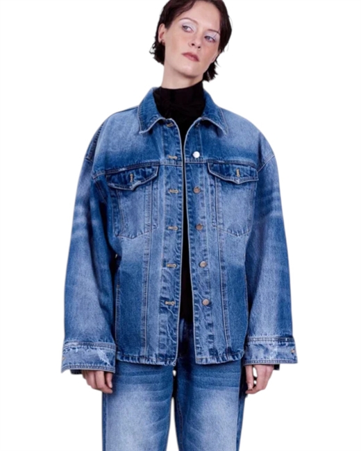 Джинсовка с кулиской - фото 330276