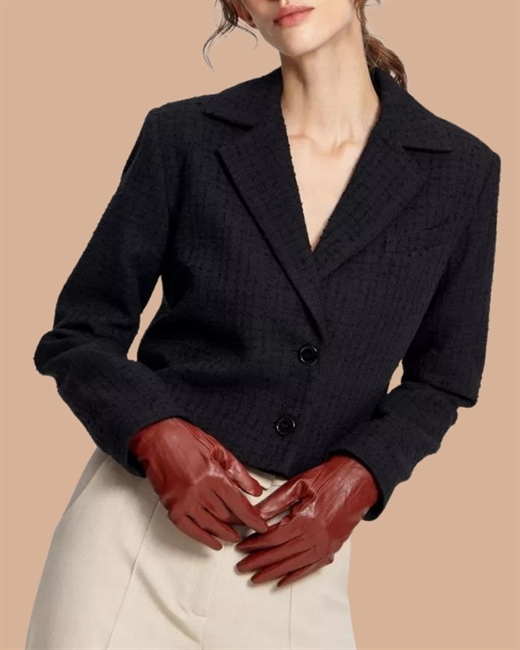 Перчатки свободного кроя из натуральной кожи - фото 330472