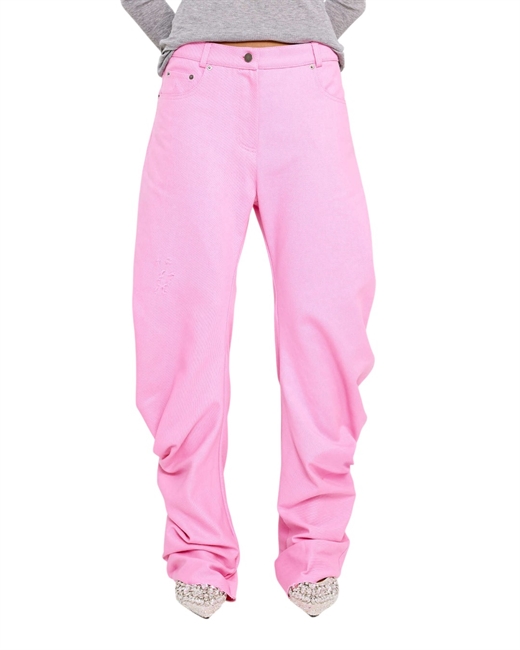 Джинсы О-силуэта - фото 330803