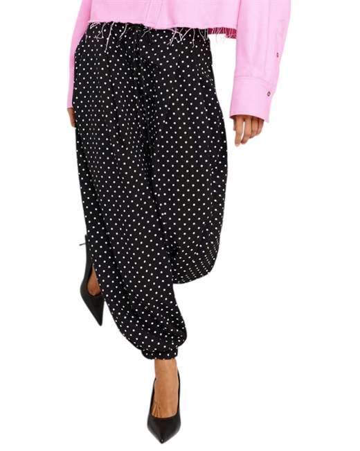 Брюки-шаровары в горох - фото 330882