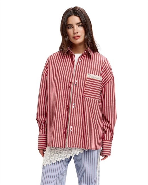 Рубашка из хлопка - фото 331262