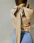 Блуза реглан с бантом - фото 162304