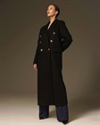 Пальто двубортное с разными пуговицами - фото 211188