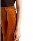 Брюки свободного кроя из бархата - фото 322121
