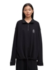 Свитшот Half-Zip Rice — черный