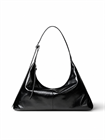 Сумка Хобо Мона блеск Luccabags 5030-OL — чёрный