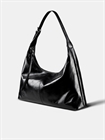Сумка Хобо Мона блеск Luccabags 5030-OL — чёрный
